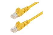 Verkkokaapelit - StarTech.com 0.5m Yellow Cat5e / Cat 5 Snagless Ethernet Patch Cable 0.5 m - patch cable - 50 cm - yellow - Keltainen - 0.5m - 45PAT50CMYL