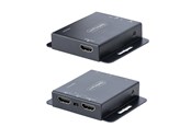 Toistimet & Lähettimet - StarTech.com EXTEND-HDMI-4K40C6P1 4K HDMI Extender over CAT6/CAT5 Ethernet Cable 4K 30Hz or 1080p 60Hz - EXTEND-HDMI-4K40C6P1