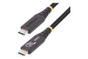 USB kaapelit - StarTech.com 1m (3.3ft) USB4 Cable USB-IF Certified USB-C Cable 40 Gbps - USB-C cable - 24 pin USB-C to 24 pin USB-C - 1 m - 1M-40G-USB4-CABLE