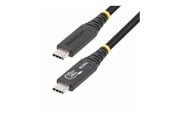 USB kaapelit - StarTech.com 50cm (1.6ft) USB4 Cable USB-IF Certified USB-C Cord 40Gbps - USB-C cable - 24 pin USB-C to 24 pin USB-C - 50 cm - 50C-40G-USB4-CABLE
