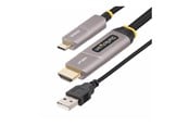 Näyttökaapeli - StarTech.com 50ft (15.2m) USB-C to HDMI 2.0 Active Optical Cable 4K 60Hz - HDMI cable - 15.2 m - 146B-USBC-HDMI4K-AOC