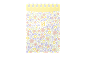 Vihkot, Lomakkeet & Muistikirjat - Oxford Floral A7 Soft Cover Twin-wire Notepad Ruled 140 Pages Assorted Colours - 400186589