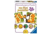 Palapelit - Ravensburger Animals and their Little Ones Puzzle 9x2pcs. - 31238