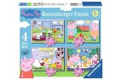 Palapelit - Ravensburger Jigsaw puzzle Peppa Pig 4in1 24 pcs. - 69583