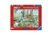 Palapelit - Ravensburger Jigsaw puzzle Fleroux Rotterdam 1000 pcs. - 120001034