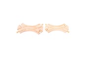 Puulelut - Bigjigs Wooden Rails - 2-sided Left/Right Split - BJT174