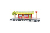 Puulelut - Bigjigs Wooden Rails - Village Station - BJT190