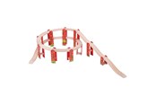 Puulelut - Bigjigs Wooden Rails - Viaduct Expansion Set 27 pcs - BJT121