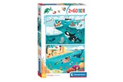 Palapelit - Clementoni Jigsaw Puzzle Super Color Life at Sea 2x60pcs. - 24817