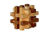 Palapelit - Eureka 3D Bamboo Brain Puzzle Slide 3D Palapeli - 52473132