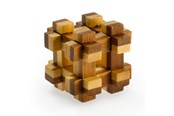 Palapelit - Eureka 3D Bamboo Brain Puzzle Prison House 3D Palapeli - 52473123
