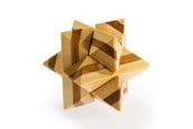 Palapelit - Eureka 3D Bamboo Brain Puzzle Superstar 3D Palapeli - 52473124