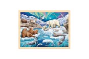 Palapelit - Goki Wooden Jigsaw Puzzle Polar Night 96pcs. - 57328