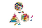 Palapelit - Goki Wooden Brainteaser Puzzle per piece Puu - 57359