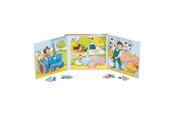 Palapelit - Goki Magnetic Jigsaw Puzzle Book Farm 40 pcs. - 57384