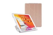 Tabletti - Kannet & Suojakotelot - Pipetto iPad 10.2" Metallic Origami case with TPU back - Rose Gold - P052-63C-7