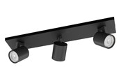 Valaisimet - Philips Runner 3-spot track black - 929003204901