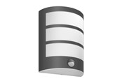 Valaisimet - Philips Python outdoor wall lamp with sensor 6W 2700K anthracite - 929003188001