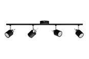 Valaisimet - Philips Meranti bar/tube black 4x35W 230V - 929003254201