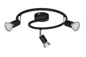 Valaisimet - Philips Limbali plate/spiral black 3x50W 230V - 929003253301