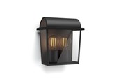 Valaisimet - Philips Harvest outdoor wall lamp, black - 915005308901