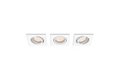 Valaisimet - Philips ENNEPER recessed white 3xNW 230V - 915005418431
