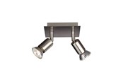 Valaisimet - Philips CARREA plate/spiral nickel 2x50W 230V - 915000868502