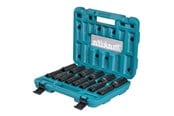 Työkalut - Makita E-16586 Impact Black impact Socket Set - 14 Pieces - E-16586