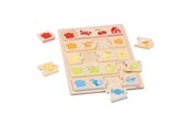 Palapelit - Goki My First Color Jigsaw Puzzle 20 pcs. Puu - 57343