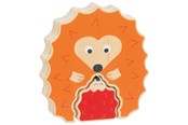 Palapelit - Goki Wooden Puzzle Standing Hedgehog 2 pcs. Puu - 57331