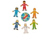Palapelit - Goki Wooden Puzzle Game Professions 38 pcs. Puu - 56784