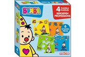 Palapelit - Studio 100 Bumba Puzzle Professions 4in1 - MEBU00003550