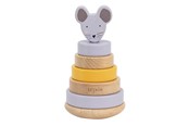 Vauva- ja taaperolelut - Trixie Wooden Stacking Tower - Mrs. Mouse - 36-524
