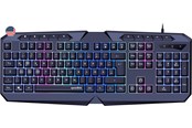 Näppäimistöt - Speed-Link LUDICIUM RGB Rainbow - Pelinäppäimistö - Englanti (US) - Musta - SL-670004-BK-US