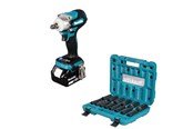 Ruuvi- ja Porakoneet - Makita DTW300TJX7 Cordless Impact Wrench Set - DTW300TJX7