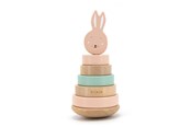 Vauva- ja taaperolelut - Trixie Wooden Stacking Tower - Mrs. Rabbit - 36-801