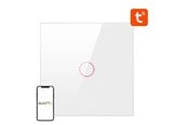 Smart Home - Älykoti - Avatto Smart Light Switch ZigBee ZTS02-EU-W1 1 Way TUYA (white) - ZTS02-EU-W1