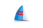 Siivous - Kikkerland Nautical Sponges S/2 - CU370