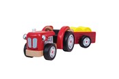 Vauva- ja taaperolelut - Tidlo Wooden Tractor with Trailer - T0502
