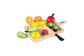 Puulelut - Tidlo Wooden Cutting Fruit Play Set 16 pieces. - T0216