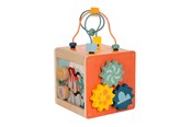 Vauva- ja taaperolelut - Small Foot - Wooden Activity Cube Motor Skills Spiral Dino - 12618