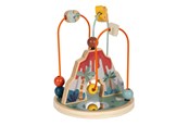 Vauva- ja taaperolelut - Small Foot - Wooden Motor Skills Spiral Volcano and Dino - 12617