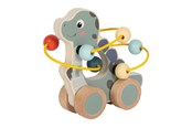 Vauva- ja taaperolelut - Small Foot - Wooden Push Figure Motor Skills Spiral Dino - 12615
