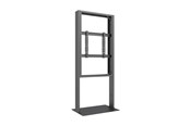 Seinäkiinnitys, AV-kiinnikkeet & AV-kalusteet - Multibrackets M Pro Series enclosure - medium - for 2 displays - b2b VESA max 400x500 - black - Max 50 kg - recommended for 55" - 7350022736948