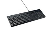 Näppäimistöt - Kensington KB100 EQ langallinen näppäimistö - Näppäimistö - Pohjoismainen - Musta - K63727PN