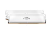 RAM - Crucial PRO Overclocking DDR5-6400 - 32GB - CL38 - Dual Channel (2 pcs) - AMD EXPO & Intel XMP - Valkoinen - CP2K16G64C38U5W
