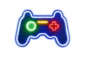 Fanituotteet - Mecharite - Controller LED Neon Sign - Blue - Lamppu - 5744004300043