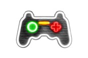 Fanituotteet - Mecharite - Controller LED Neon Sign - White - Lamppu - 5744004300982