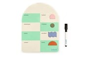 Kyltit & Kortit - Kikkerland - Magnetic Memo Board Green - INK15-G