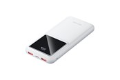Powerbank - Vention Powerbank FHKW0.10000mAh Micro-USB USB-C 2xUSB-A 22.5W (white) Powerbank - Valkoinen - 10000 mAh - FHKW0